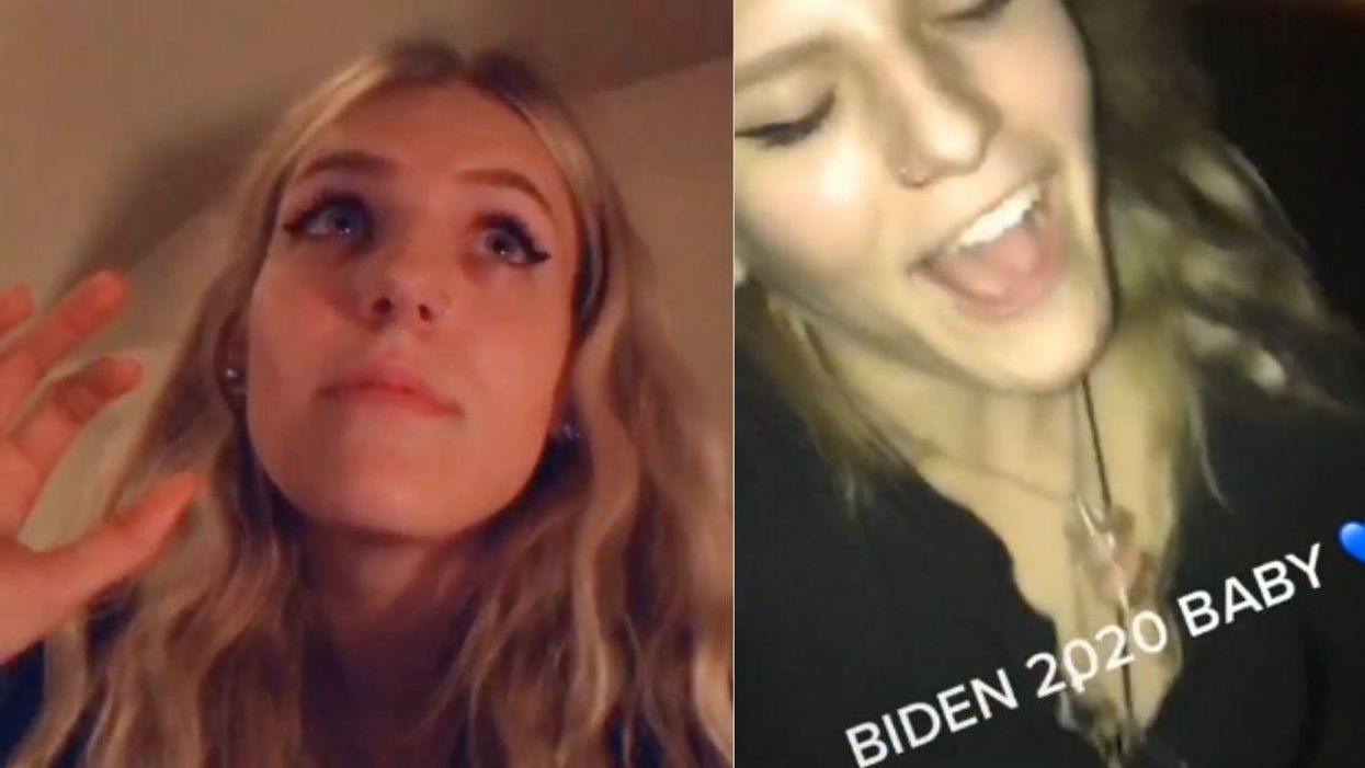 Texas Woman's Videos Go Viral After She's Kicked Out Of Her Parents' House For Voting For Biden