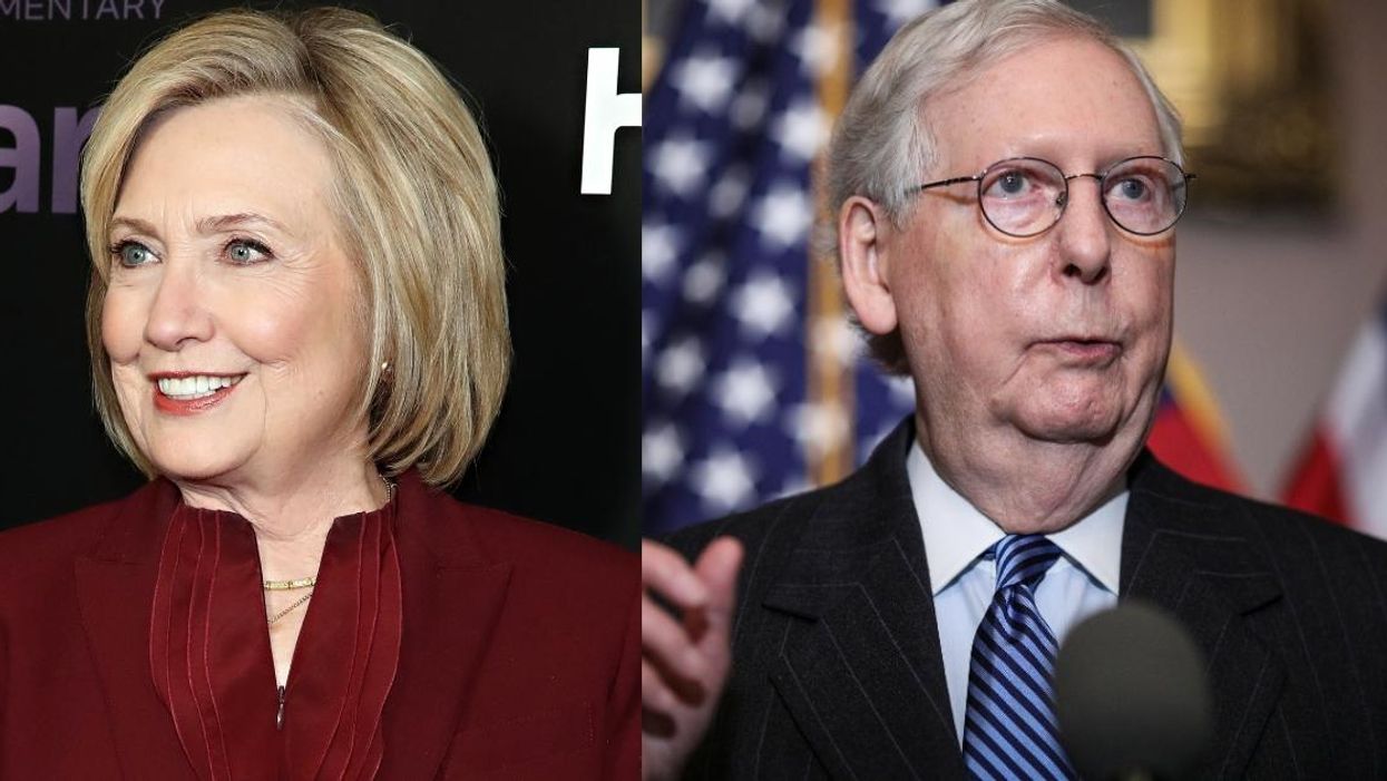 Hillary Clinton Celebrates Georgia Senate Runoff Wins With Epic Tweet Trolling Mitch McConnell