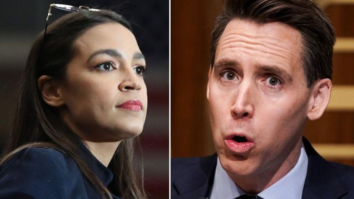 AOC Perfectly Shames Pro-Trump Senator Who Lost His Book Deal After Inciting Capitol Rioters