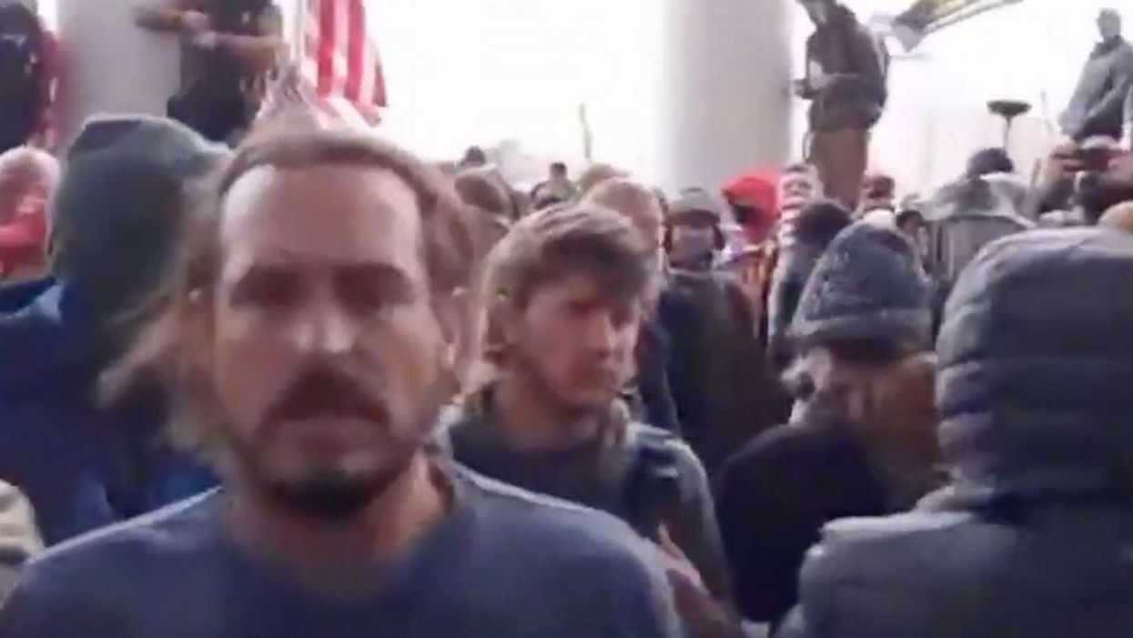 Pro-Trump Mob Erected A Literal Gallows Before Chanting 'Hang Mike Pence' In Alarming Video