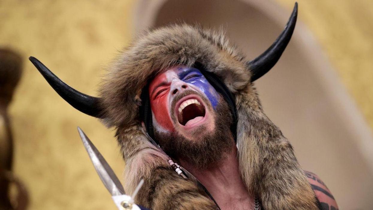 Horned Rioter's Mom Says He's Refused To Eat In Jail Since They Won't Give Him Organic Food