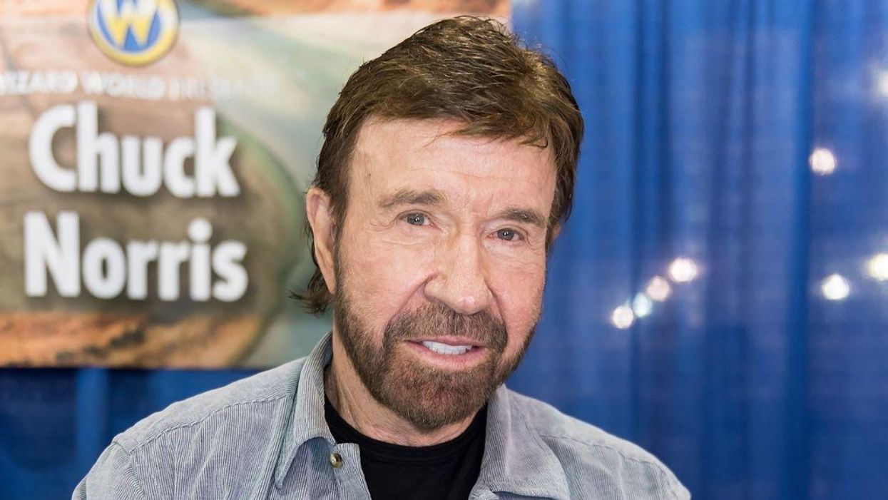 Chuck Norris' Rep. Clears The Air After Photos Of Lookalike At Capitol Riot Go Viral
