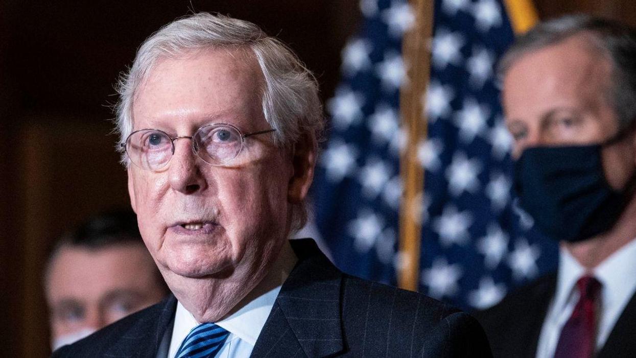 Pro-Trumpers Melt Down Over News That McConnell Is 'Pleased' About Potential Impeachment