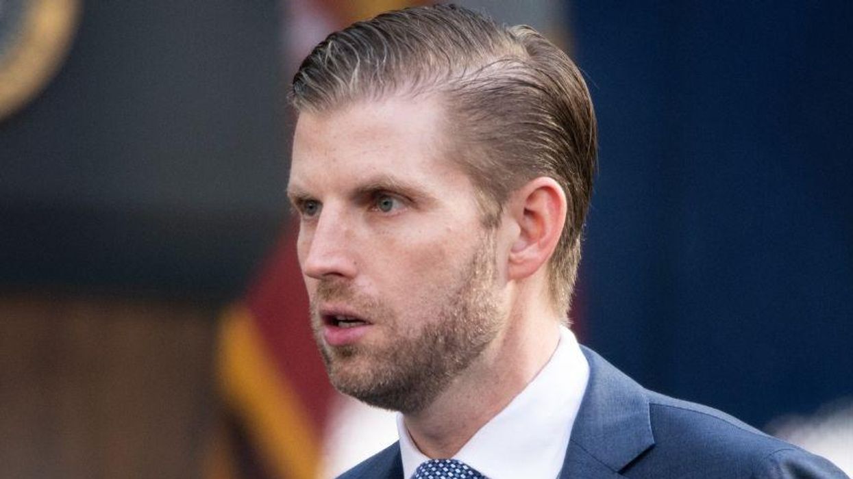 The AP Asked Eric Trump If His Father 'Incited the Crowd' at the Capitol and His Non-Response Spoke Volumes