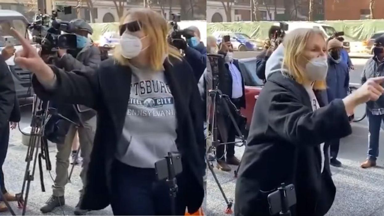 Heckler Claims Capitol Riot 'Sexually Excited' Her After Interrupting Schumer's Press Conference