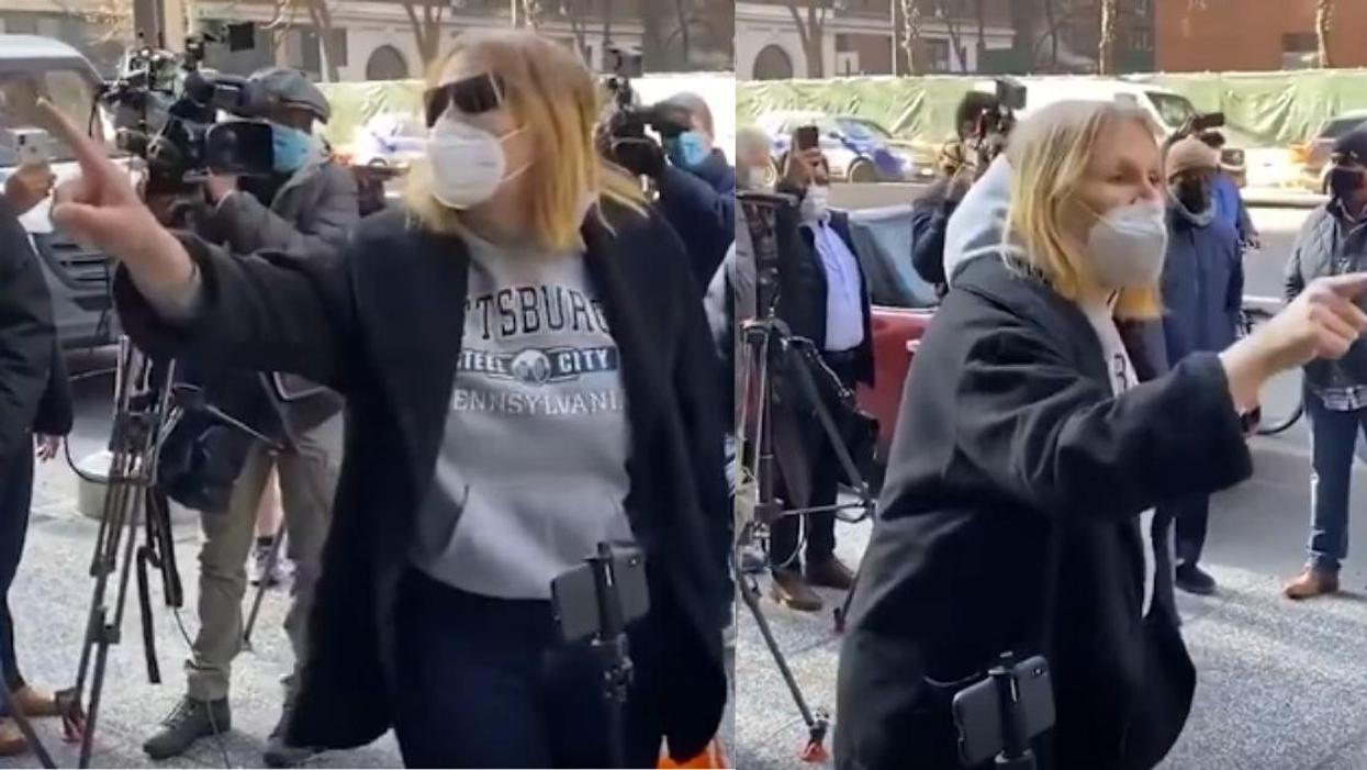 Heckler Claims Capitol Riot 'Sexually Excited' Her After Interrupting Schumer's Press Conference