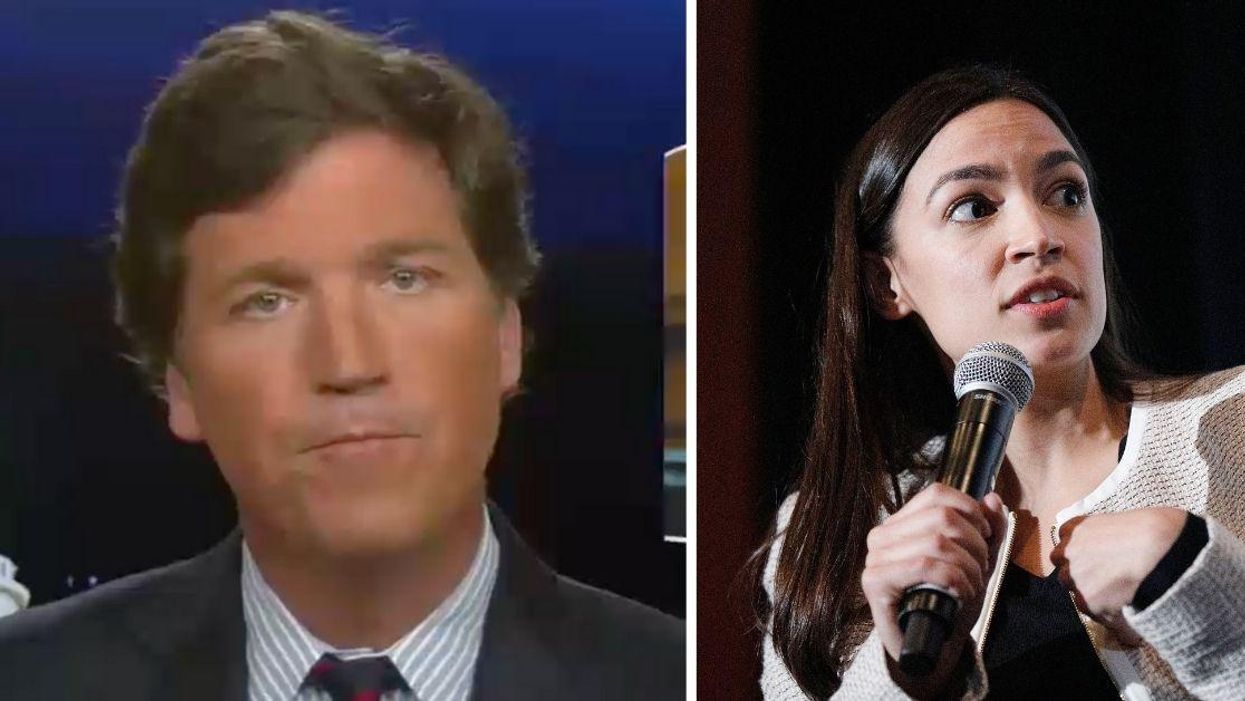 Tucker Carlson Blasted For Hypocrisy After Mocking AOC For Fearing For Her Life During Capitol Riot