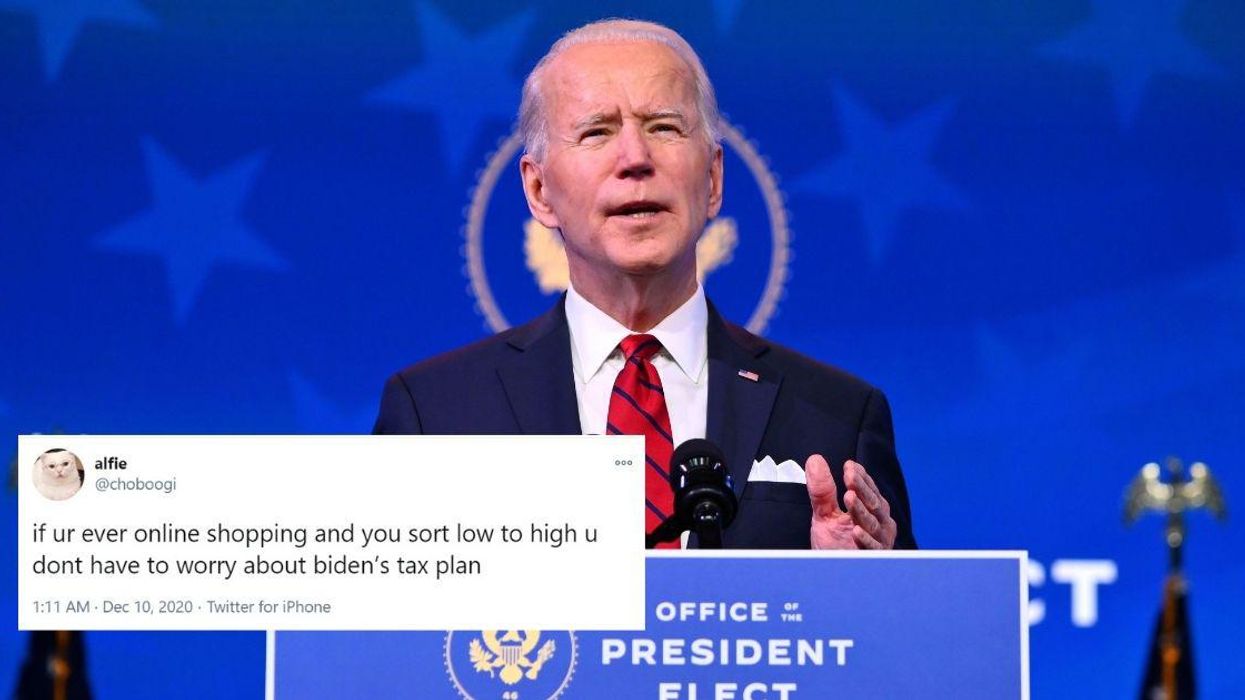 Twitter Hilariously Informs All The People Who Don't Need To 'Worry About Biden's Tax Plan'