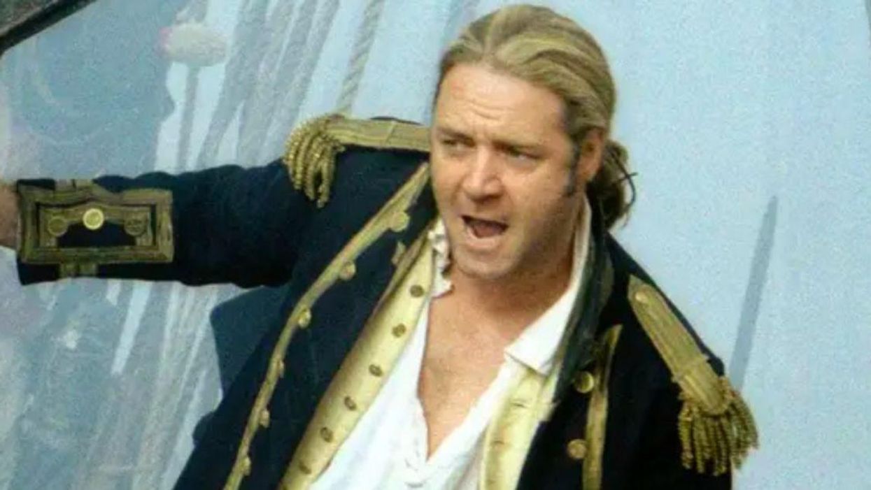 Russell Crowe Claps Back At Troll Who Recommends Watching 'Master And Commander' To Fall Asleep
