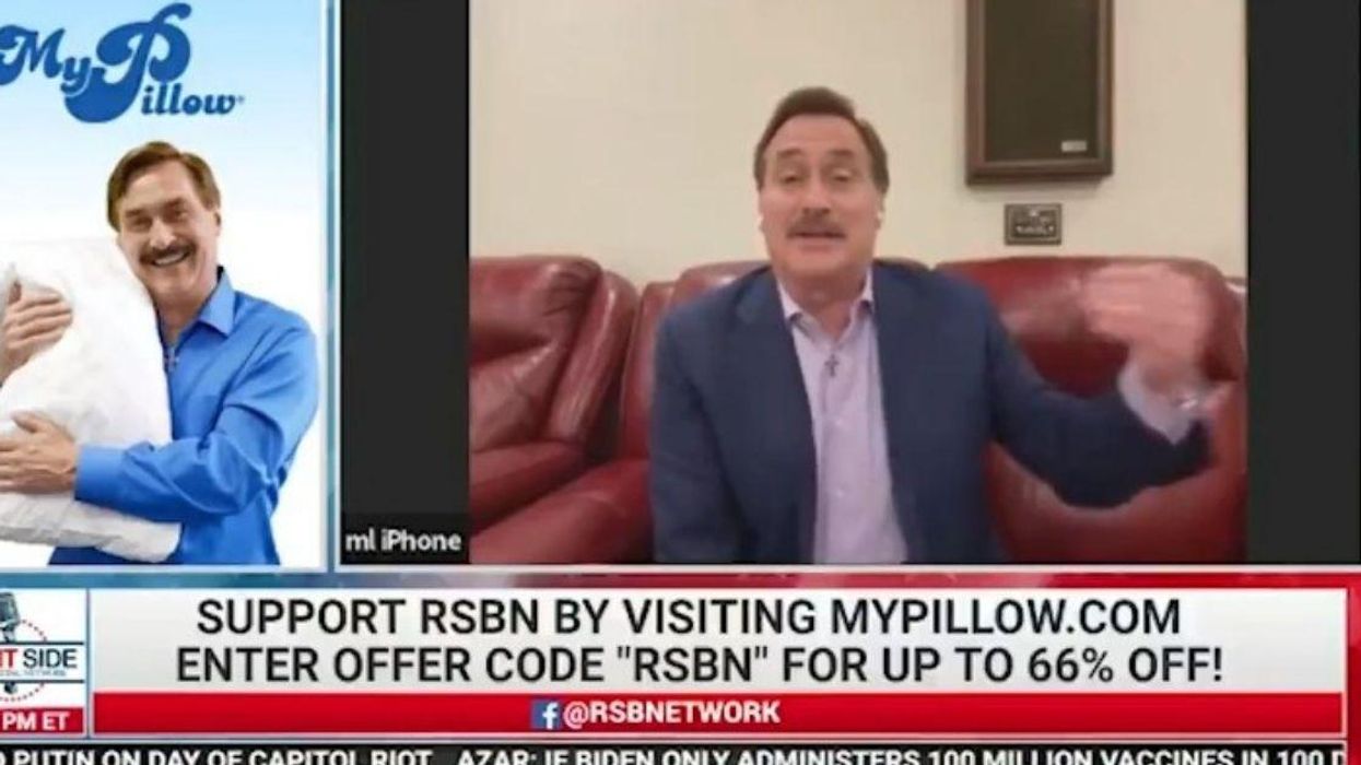 MyPillow CEO Throws On-Air Tantrum After Retailers Drop His Products Over His Support Of Capitol Riot