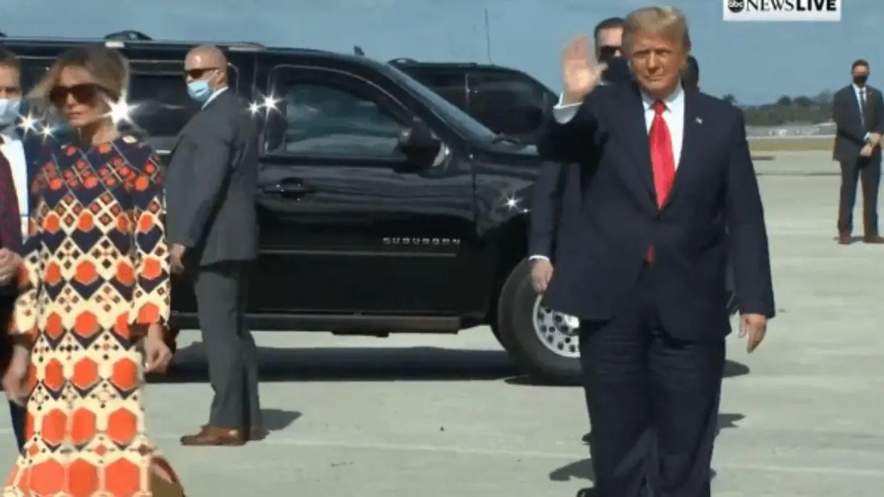Viral Video Of Melania Walking Away From Trump As Soon As Her Duties Ended Says It All