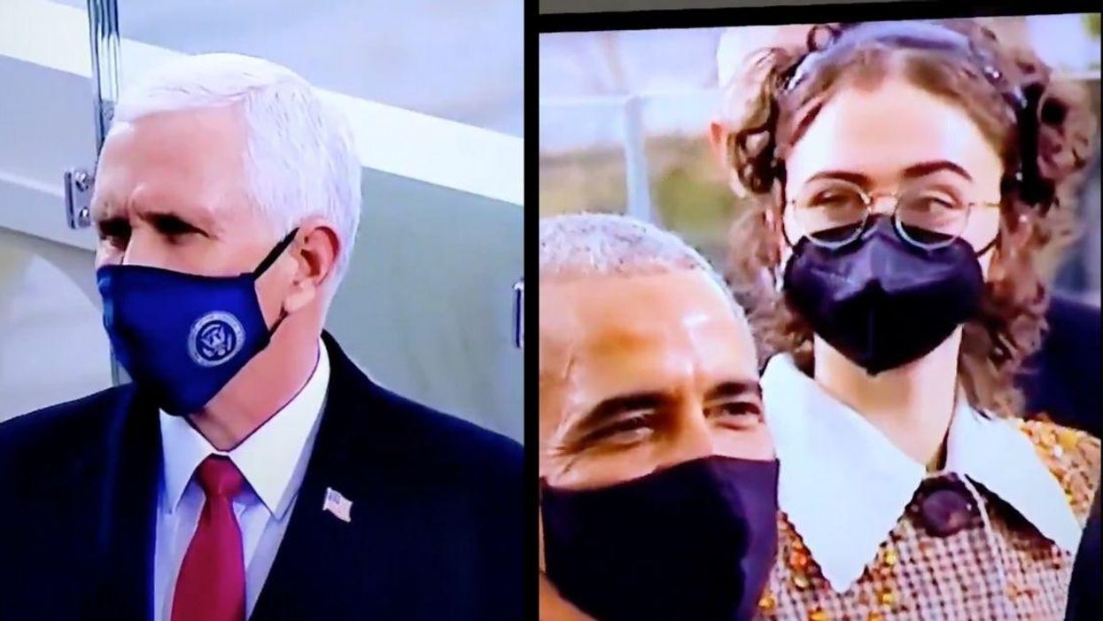 Kamala Harris' Stepdaughter Becomes Internet Hero After Upstaging Pence During Inauguration