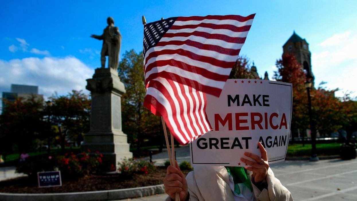 Photo Of Lone Trump Supporter At Inauguration Protest He Thought Would Be Crowded Speaks Volumes