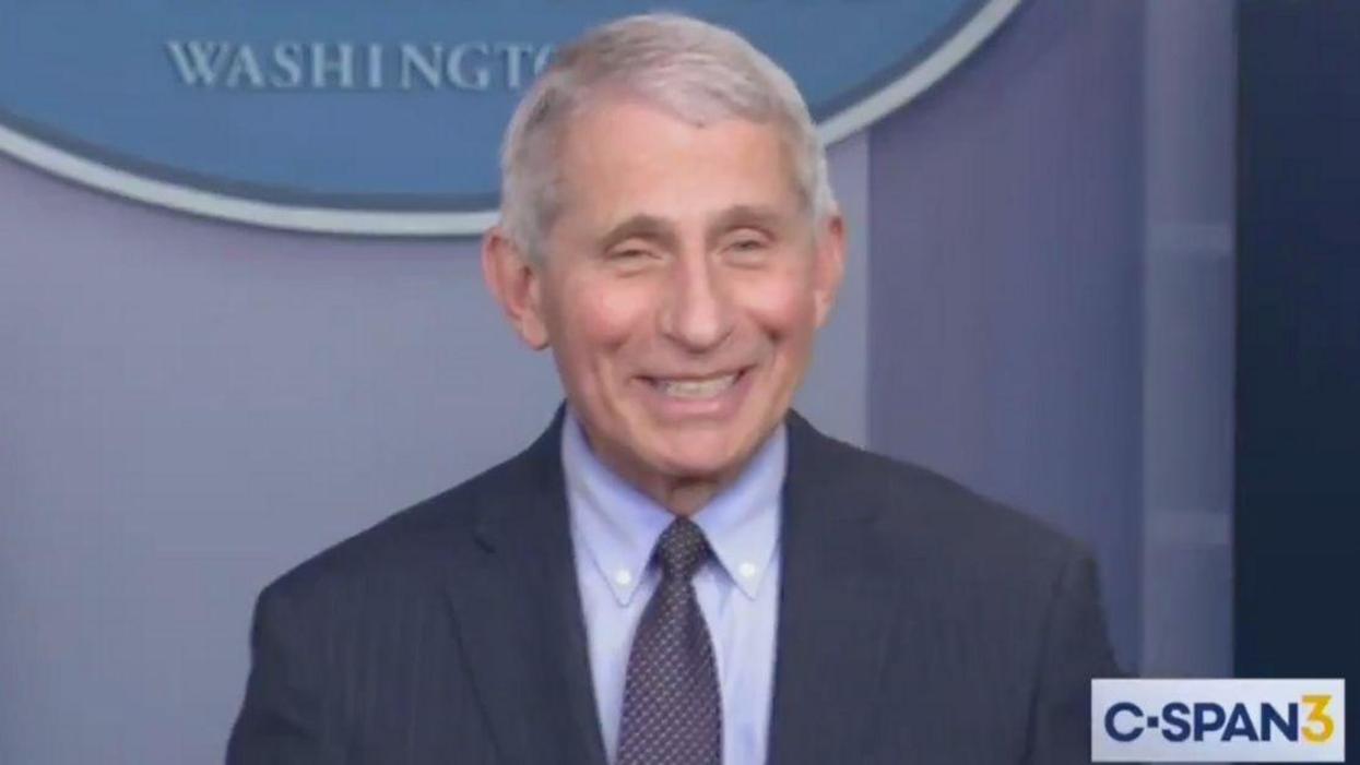 A Giddy Dr. Fauci Just Threw Trump Under The Bus After Finally Being 'Liberated' To 'Let The Science Speak' Under Biden