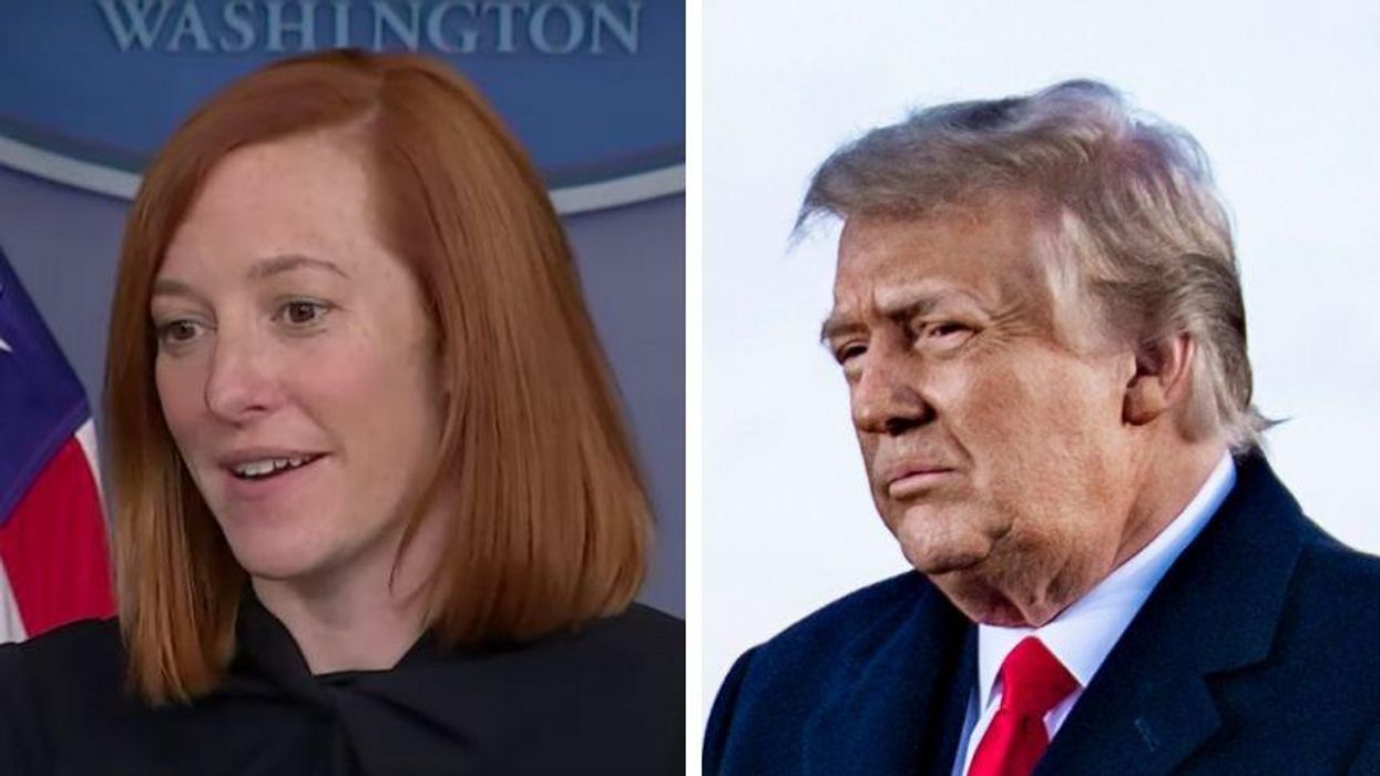 Biden's Press Secretary Had the Shadiest Response to Whether Trump Should Be Able to Serve in Office Again, and People Are So Here for It