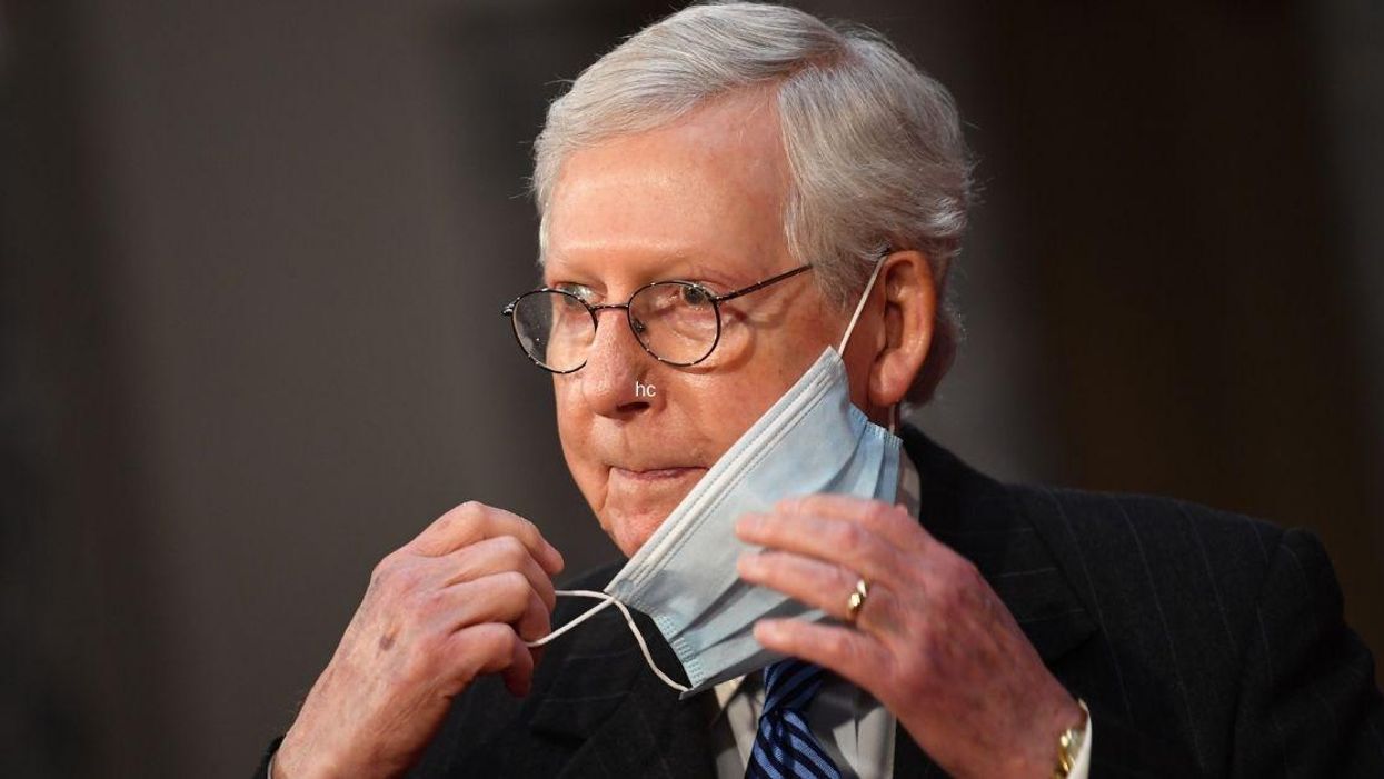 Mitch McConnell Dragged After He Couldn't Bear To Say 'Senate Minority Leader' On Twitter