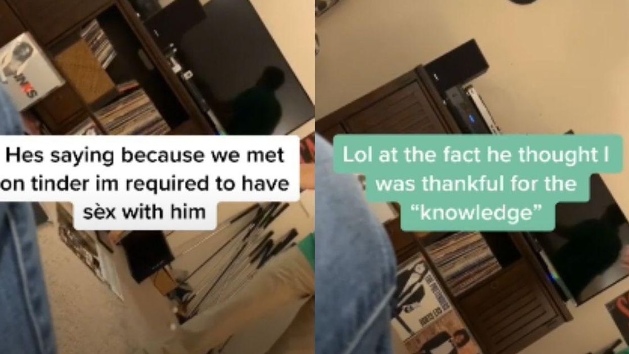 Woman Calls Out Tinder Date Who Tried To Shame Her For Not Sleeping With Him In Epic Video