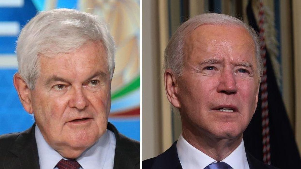 Newt Gingrich Tried to Drag Joe Biden for 'Tearing Down Everything' Trump Did—It Did Not Go Well