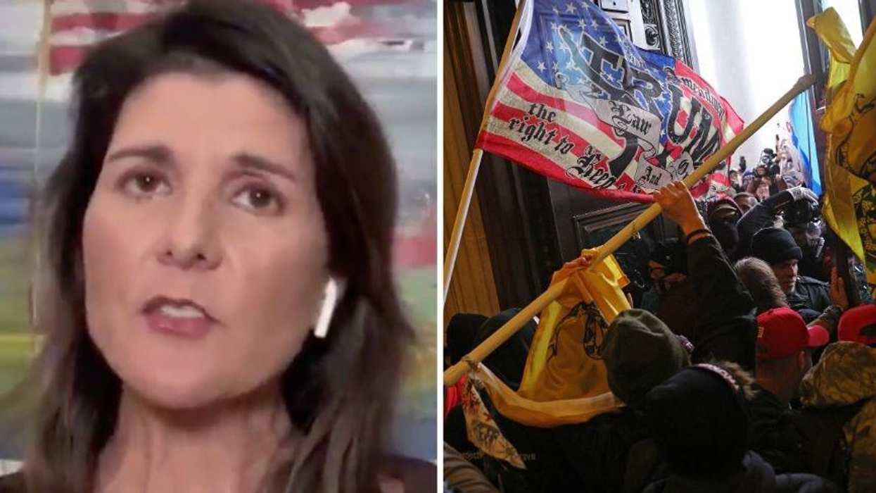 Nikki Haley Dragged for Saying the Capitol Riots 'Were Not Great' in Bizarre Trump Defense