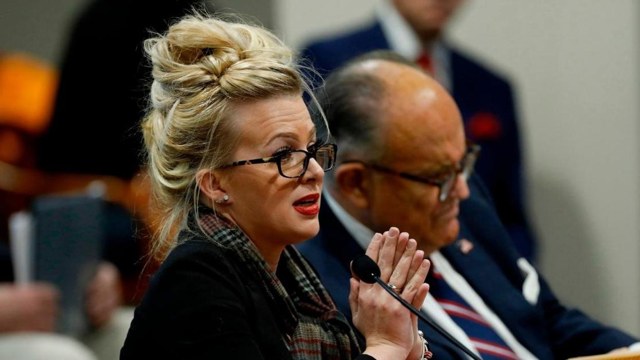 Giuliani's Infamous 'Star Witness' Is Now Running For Michigan House—In District Where She Doesn't Even Reside