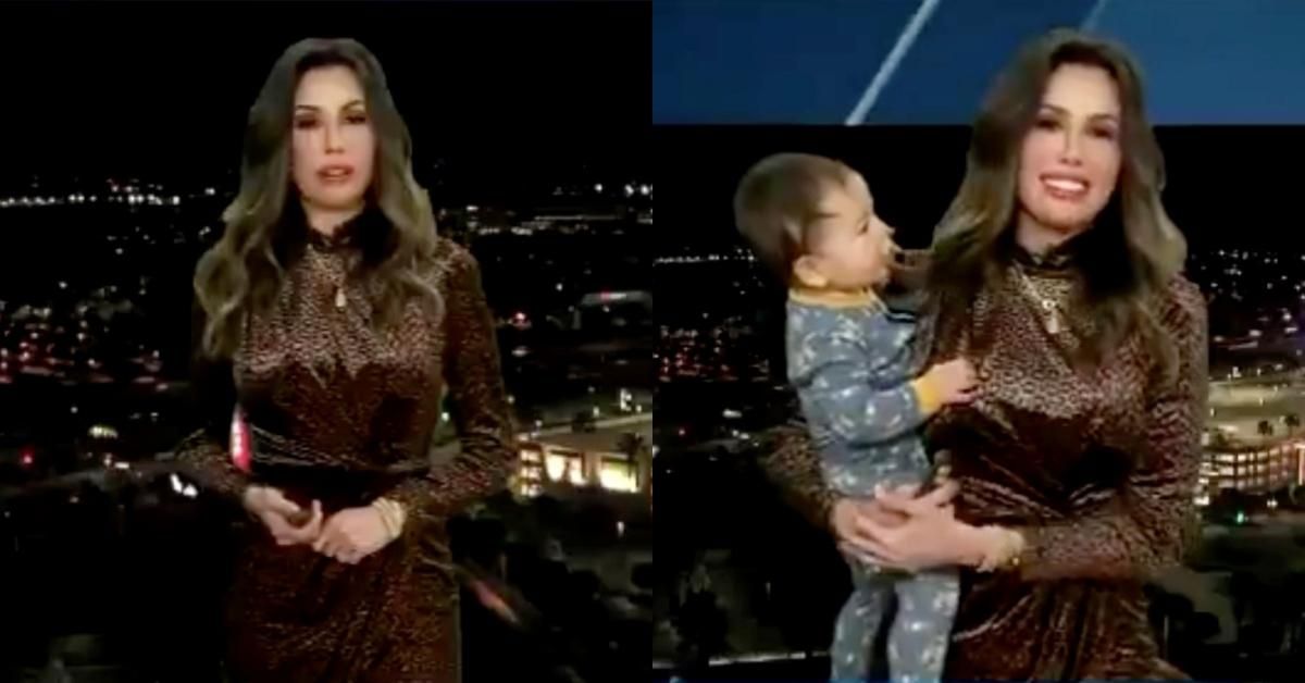Baby Adorably Interrupts His Meteorologist Mom's Live Weather Forecast—And We Can't Get Enough