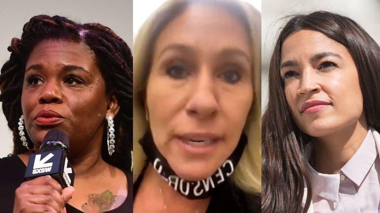 AOC Says What We're All Thinking About QAnon Congresswoman After Freshman Rep. Has to Move Office Due to Threat