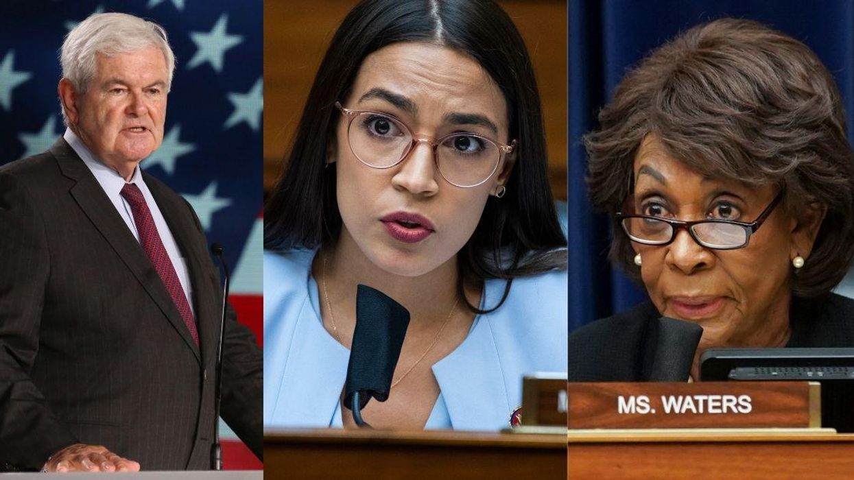 Newt Gingrich Blasted For Saying AOC And Maxine Waters Part Of 'Lynch Mob' Targeting QAnon Congresswoman