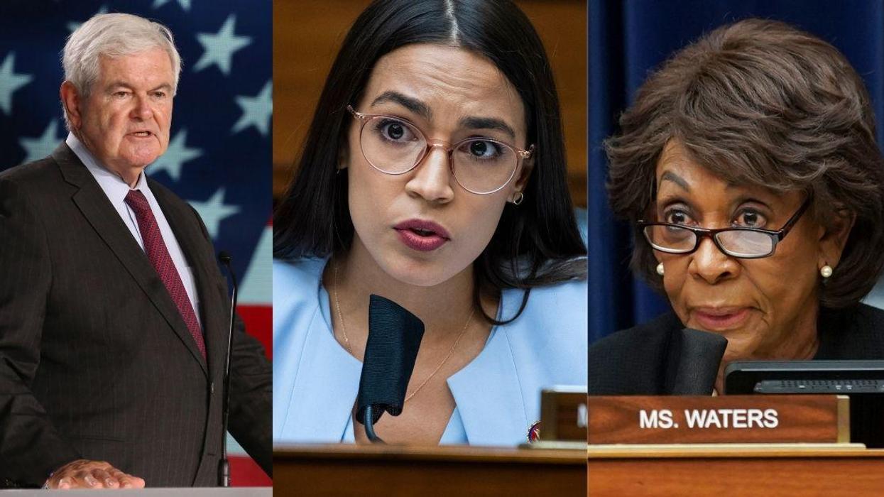 Newt Gingrich Blasted For Saying AOC And Maxine Waters Part Of 'Lynch Mob' Targeting QAnon Congresswoman