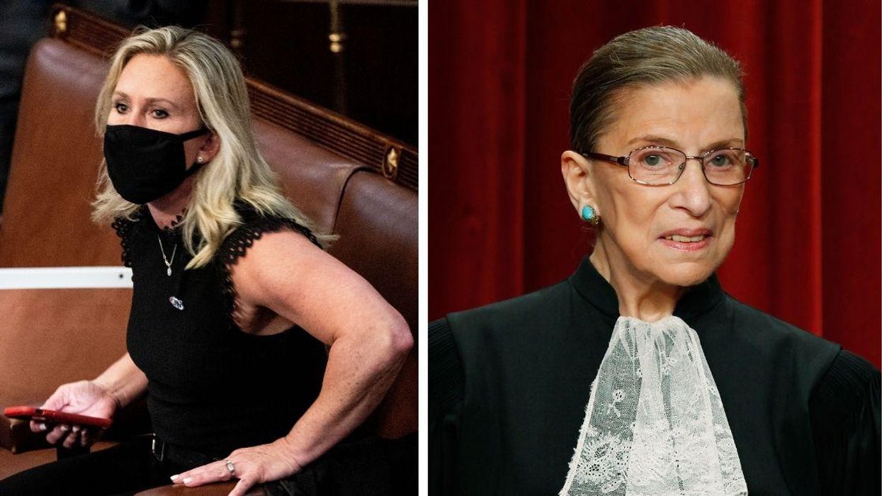 QAnon Congresswoman Once Claimed Ruth Bader Ginsburg Was Replaced By A Body Double
