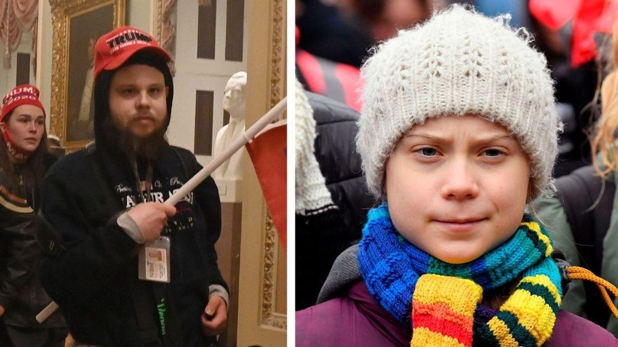 Trump Supporters Dragged For Bonkers Theory That Greta Thunberg Was Capitol Rioter In Disguise