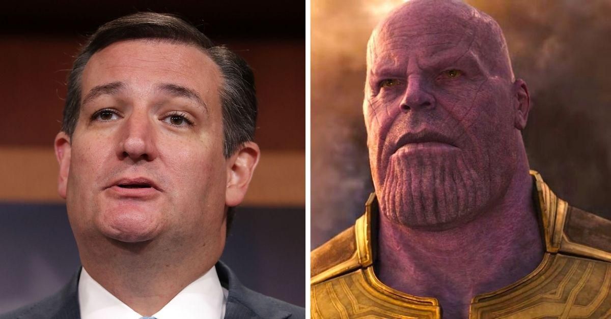 Ted Cruz Dragged For His Bizarre Theory That Equates 'The Left' With 'Avengers' Supervillain Thanos