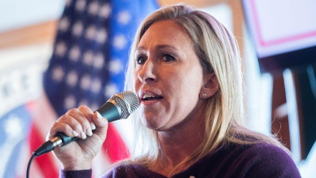 QAnon Congresswoman Says She's Being Targeted by Dems Because She's 'White' and a 'Woman'