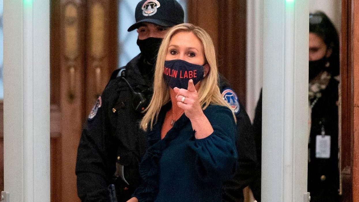 House Republicans Reportedly Gave QAnon Congresswoman A Standing Ovation During Closed-Door Meeting