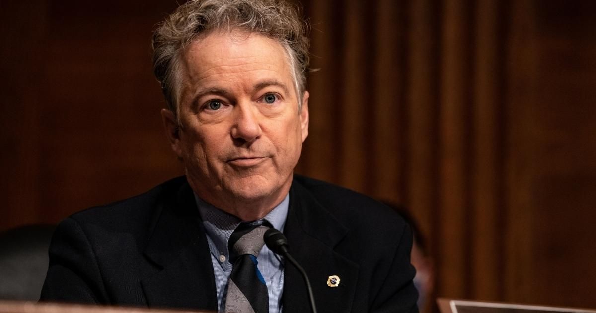 Rand Paul Warns Of 'Hulking Six-Foot-Four Guys' Competing With Girls During Transphobic Senate Hearing Rant