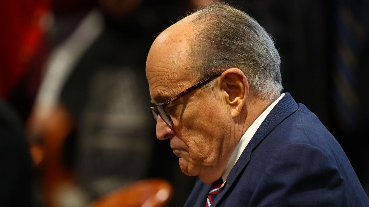 Rudy Giuliani Throws 'Free Speech' Tantrum After His Own Radio Show Plays Legal Disclaimer