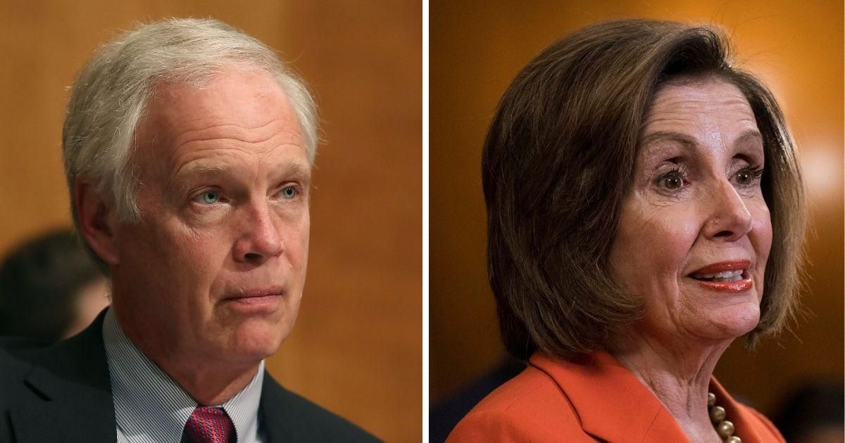 GOP Sen. Ron Johnson Slammed Hard After Trying To Throw Pelosi Under The Bus For Capitol Riot