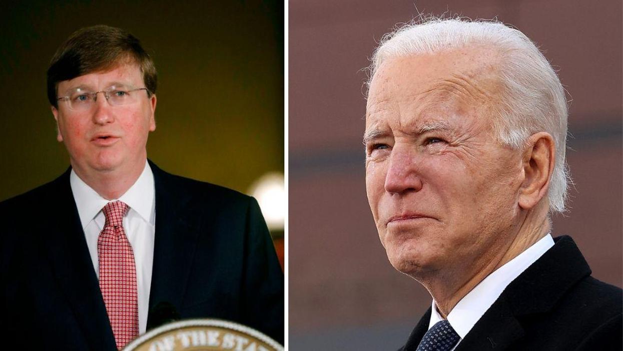 Mississippi's GOP Governor Slammed For Claiming Biden Is 'Pushing Children' Into Being Trans
