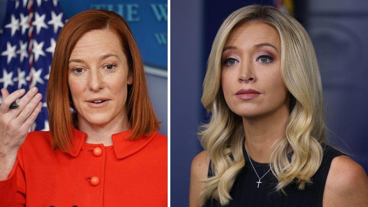 Conservative Columnist Blasted After Criticizing Jen Psaki For Not Wearing As Much Makeup As Kayleigh McEnany