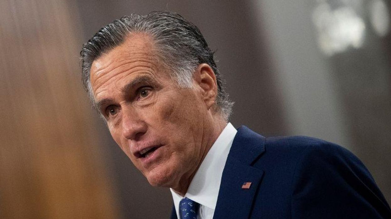 Never Seen Security Footage of Romney Being Led Away From Capitol Rioters Gives Post-Riot Photo All New Meaning