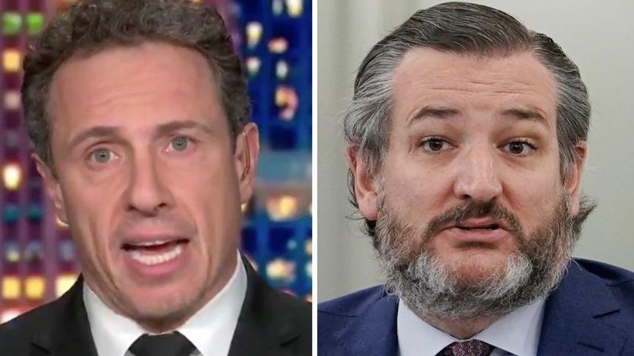 Chris Cuomo Perfectly Shames Ted Cruz for Posting Bizarre 'Breast Milk' Tweet During Impeachment Trial