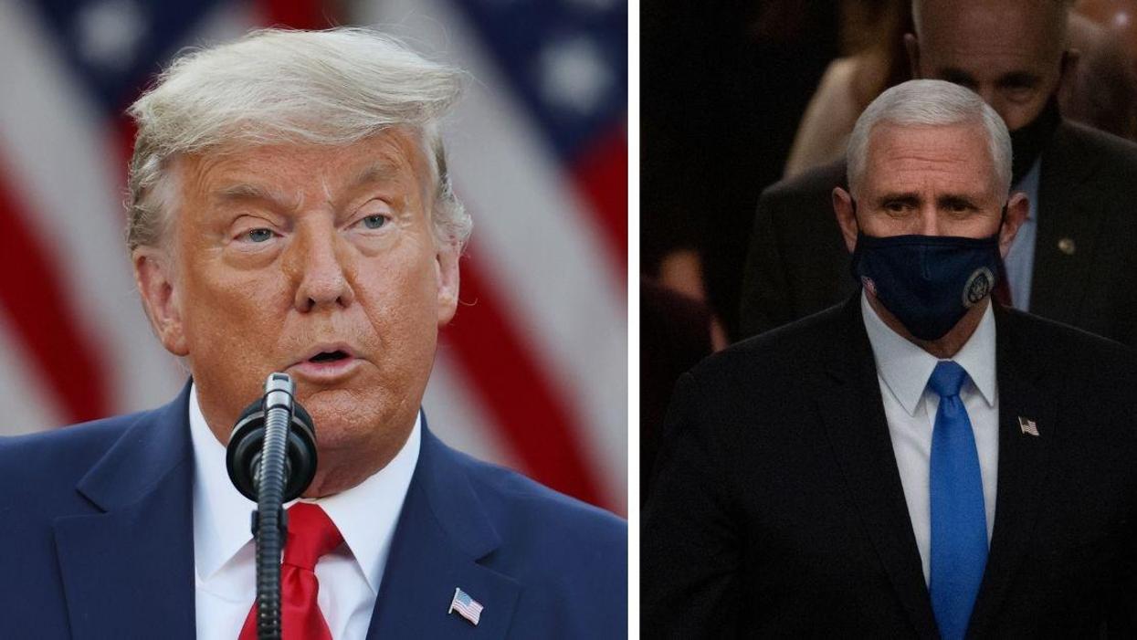 Newly Reported Phone Call Suggests Trump Knew Pence Was In Danger Before Attacking Him On Twitter