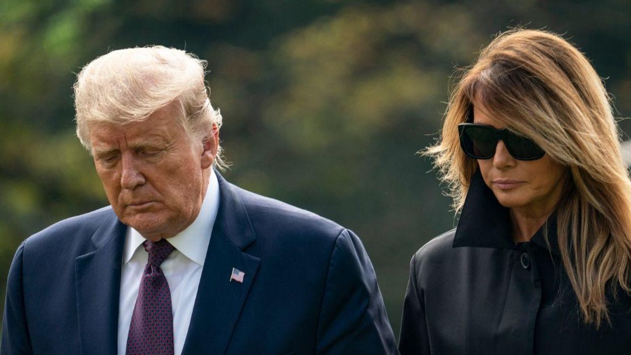 Melania Trump Delights Twitter After Her Valentine's Day Messages Make No Mention Of Donald