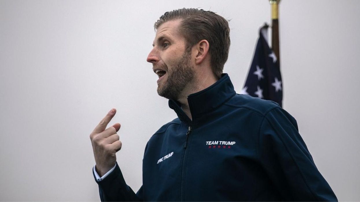 Eric Trump Tried To Brag About His Dad's Impeachment Record—And It Backfired Instantly