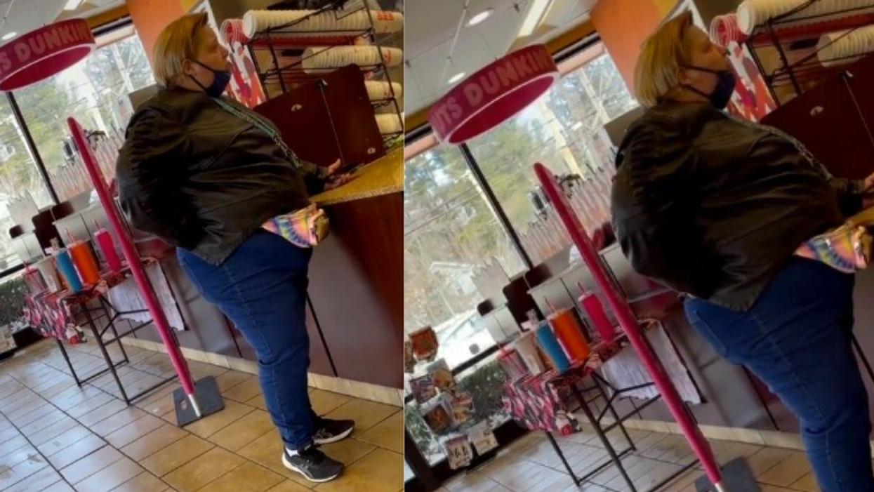 Dunkin' Donuts 'Karen' Melts Down After Her Order Of A Dozen Munchkins Isn't Fifty Donuts