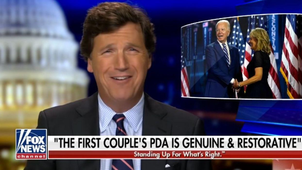 Tucker Carlson Dragged For New Conspiracy Theory That Joe and Jill Biden's Relationship Is Fake