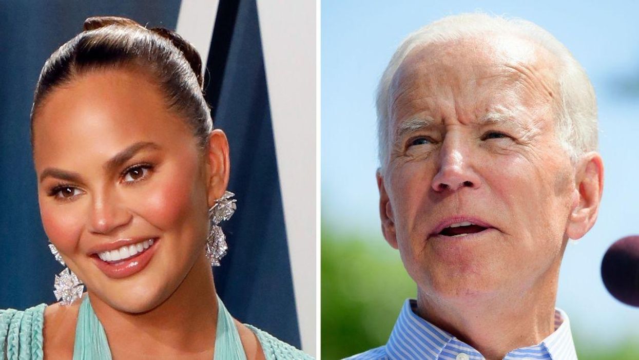 Chrissy Teigen Hilariously Begged Biden To Stop Following Her On Twitter—And He Obliged