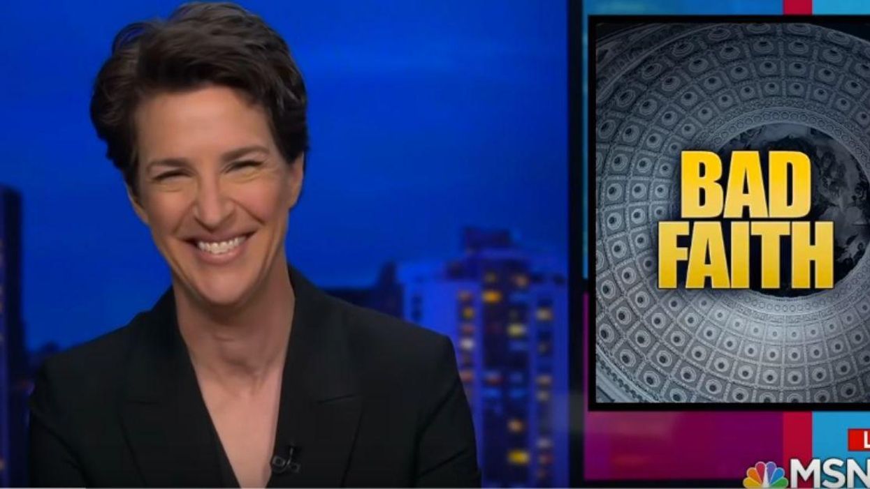 Rachel Maddow LOLs After GOP Senators Hypocritically Demand Health Sec. Must Be A Doctor