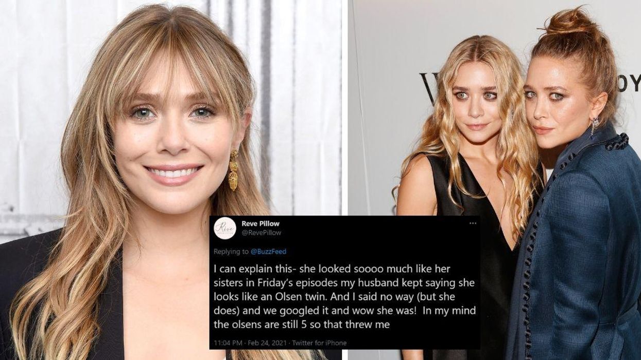 People Are Somehow Just Learning That Elizabeth Olsen Is Mary-Kate And Ashley's Younger Sister