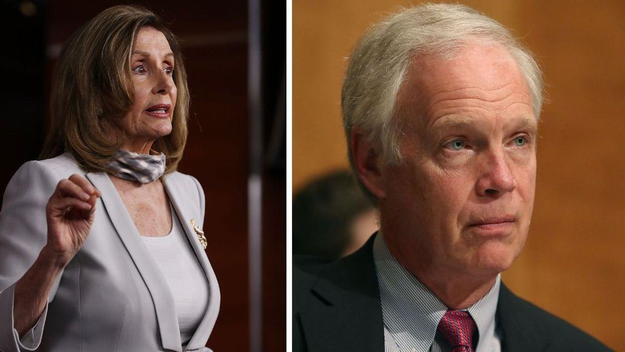 Nancy Pelosi Has Twitter LOLing After Accidentally Calling GOP Sen. 'Don Johnson' During Press Briefing
