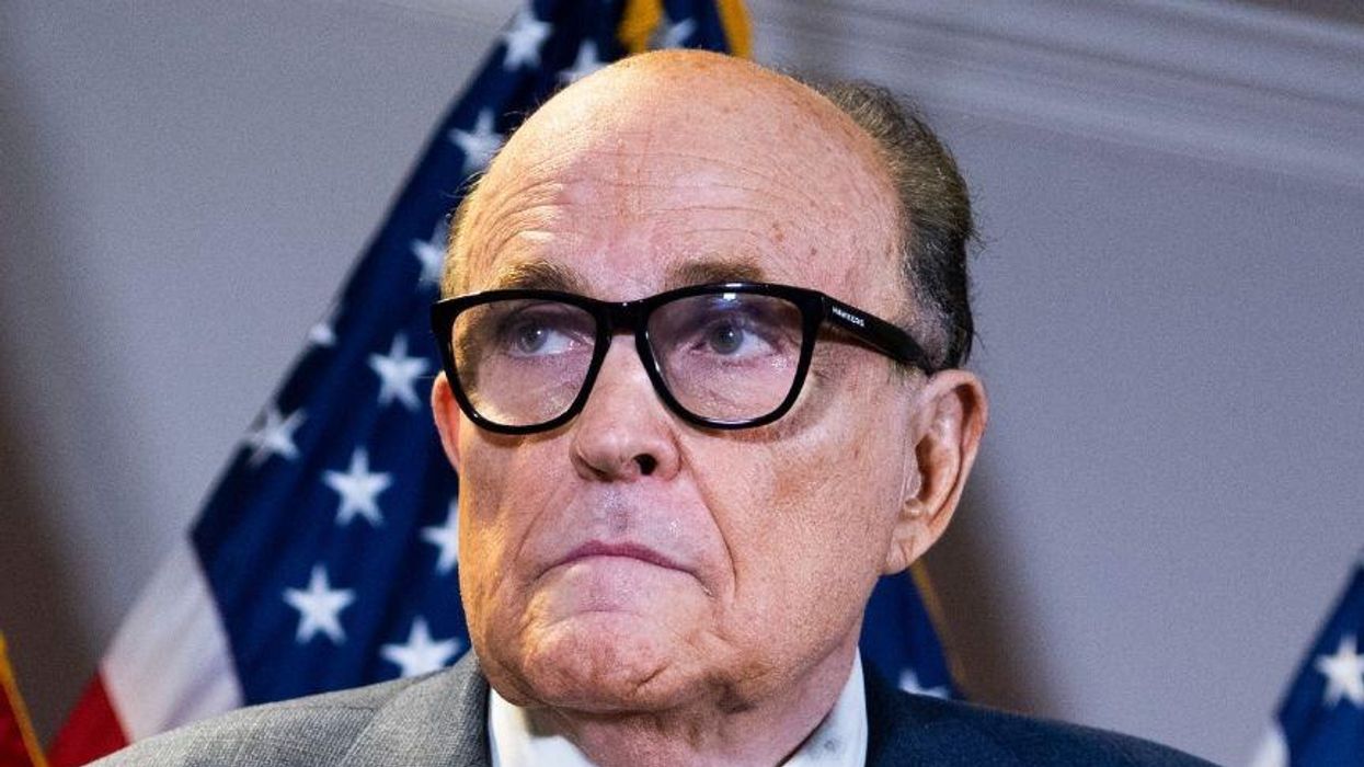 Rudy Spent a Week Trying to Avoid Being Served Dominion Voting Lawsuit Papers—and Not Sure If It's Funny or Sad